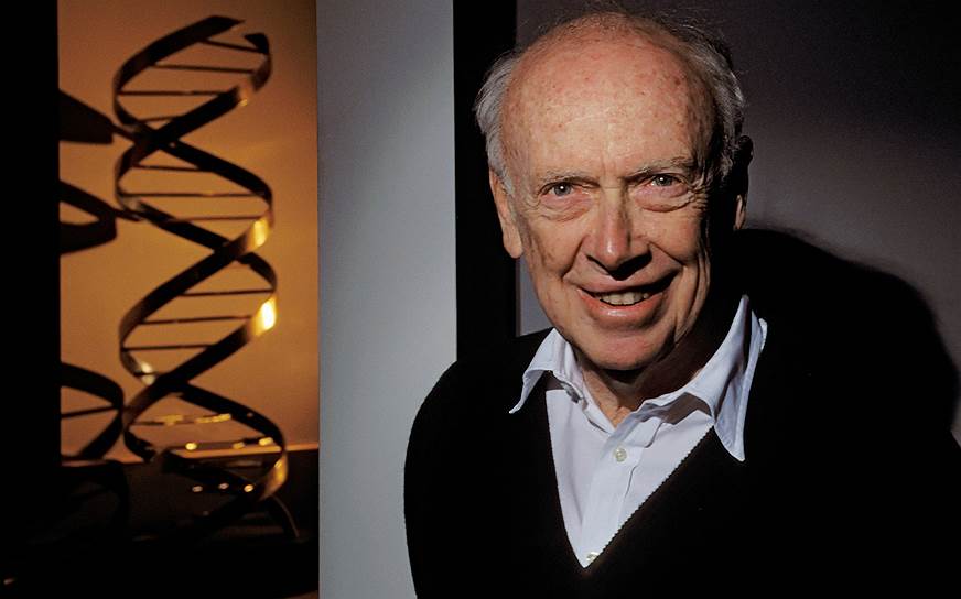 Доктор Джеймс Уотсон — ученый, открывший двойную спираль ДНК