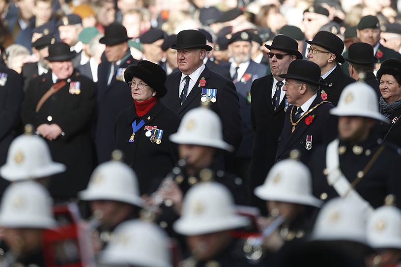 Ветераны на торжествах в Лондоне