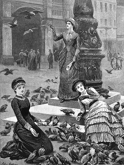 В свое время венецианцы умилялись тому, что туристы кормят голубей на площади Святого Марка. Сейчас им надоели и туристы, и голуби