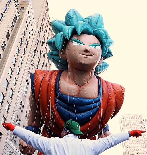 Воздушный шар в виде героя японской манги «Жемчуг дракона»