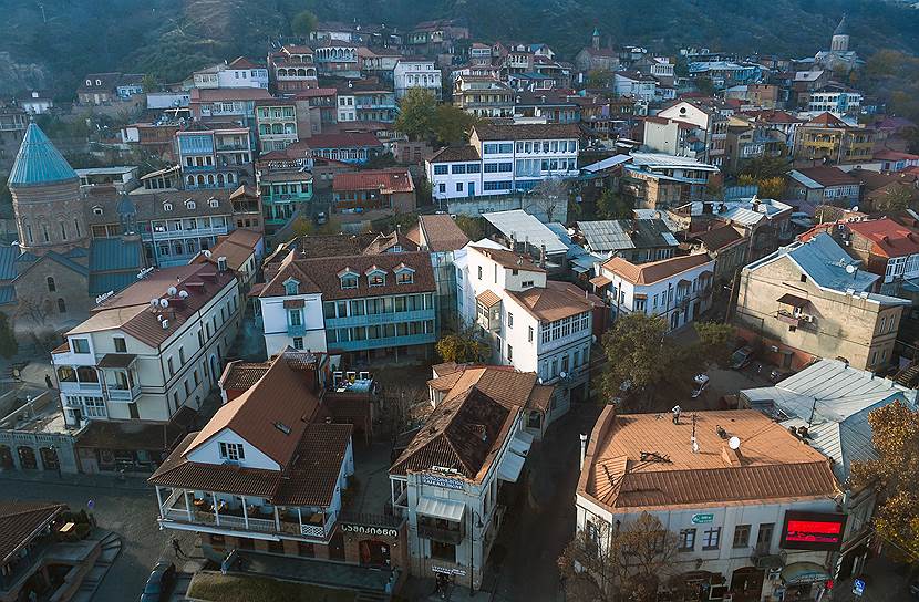 Тбилиси, Грузия. Вид на город