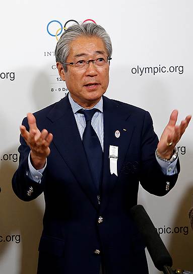 Глава Олимпийского комитета Японии Цунекадза Такэда