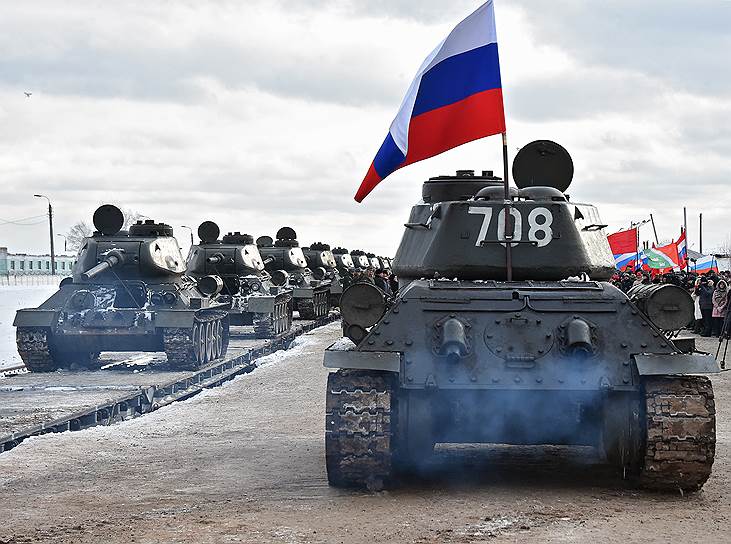 Т-34 планируется использовать при проведении парадов Победы в различных городах России, для обновления музейных экспозиций