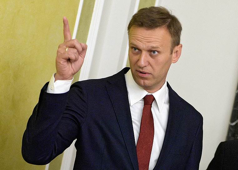Основатель Фонда борьбы с коррупцией Алексей Навальный 