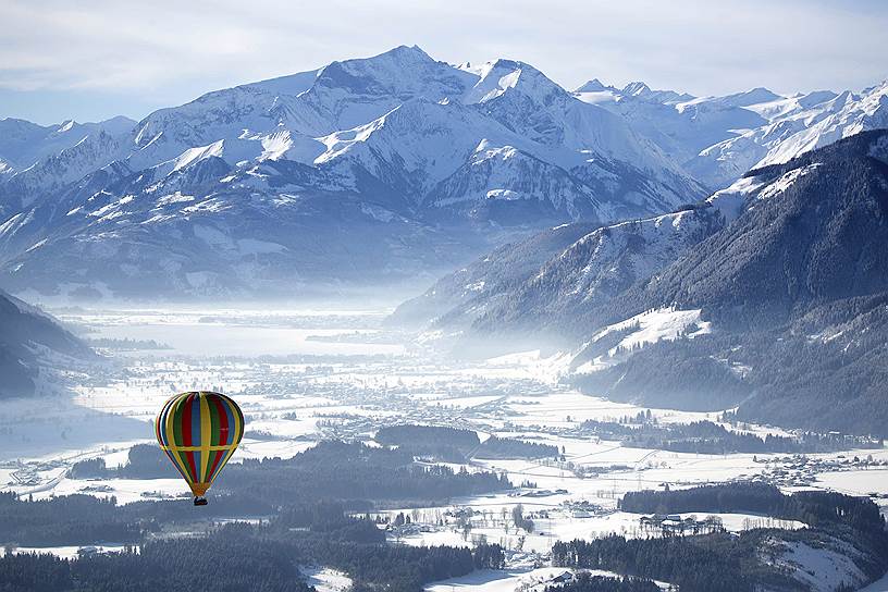 Целль-ам-Зе, Австрия. Полет на воздушном шаре
