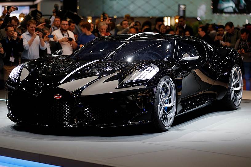 1500-сильный Bugatti La Voiture Noire — самый дорогой автомобиль в мире стоимостью €11 млн.
