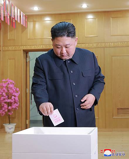 Лидер КНДР Ким Чен Ын 