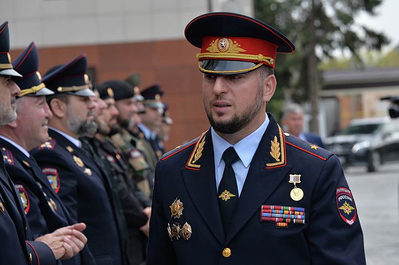 Апты Алаудинов, замминистра внутренних дел Чеченской Республики — начальник полиции