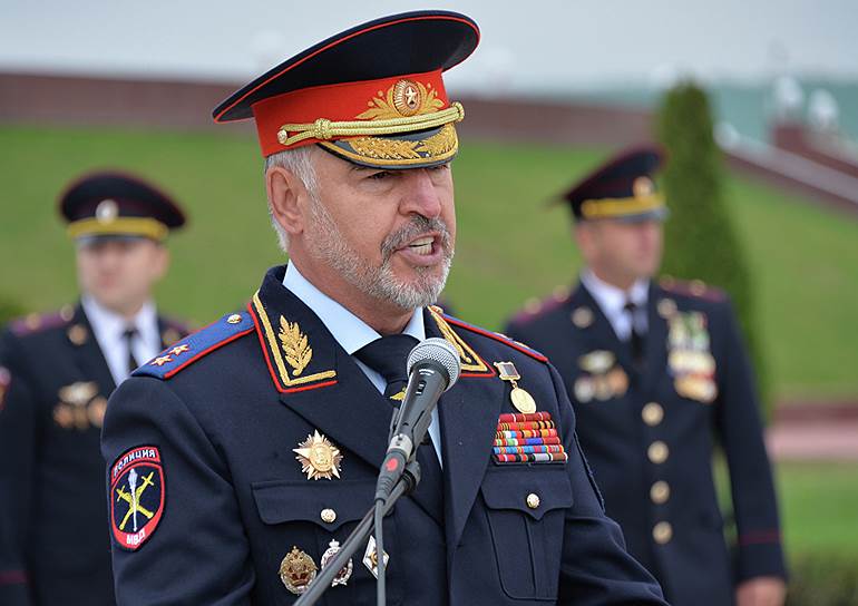 Руслан Алханов, министр внутренних дел Чеченской Республики