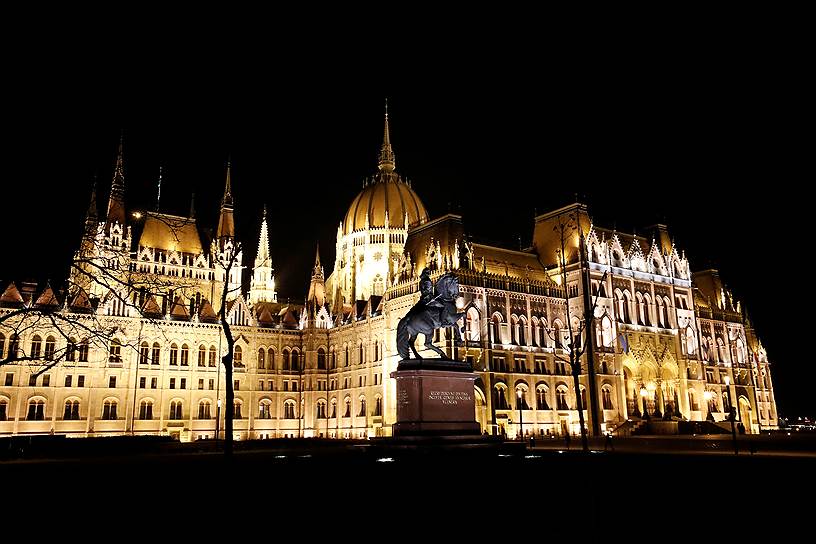 Будапешт, Венгрия. Здание парламента 