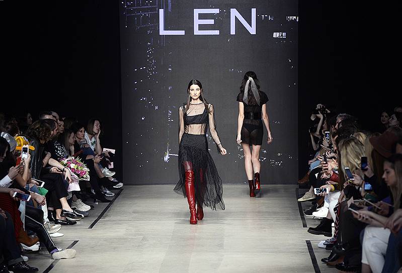 Показ новой коллекции бренда LEN в рамках Mercedes-Benz Fashion Week Russia