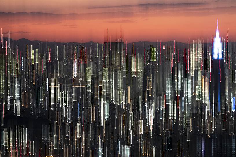 Токио, Япония. Панорама города 