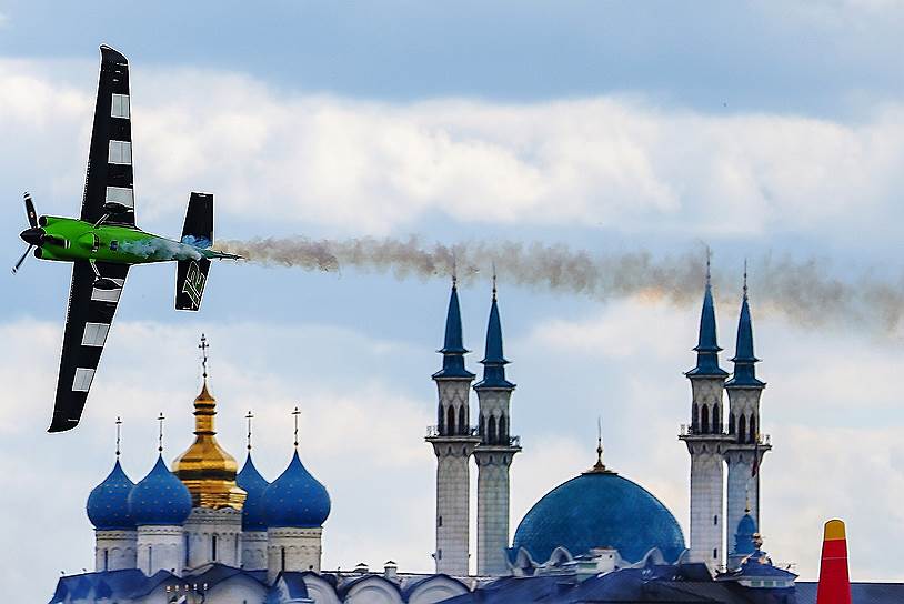 Казань, Россия. Этап чемпионата мира по авиагонкам Red Bull Air Race 2019