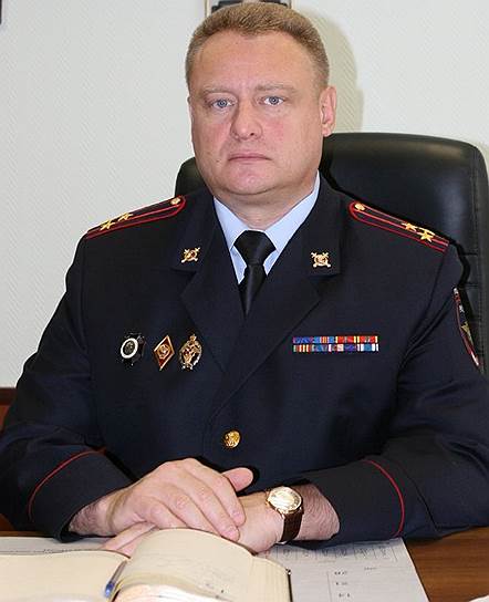 Заместитель начальника УВД по Западному округу Москвы полковник Игорь Петухов