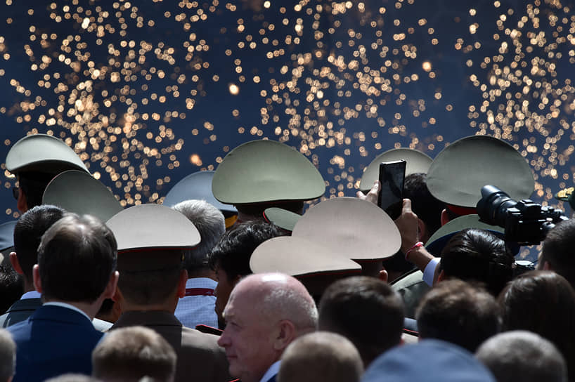 25 июня, Московская область. Участники V Международного военно-технического форума «Армия-2019» на базе конгрессно-выставочного центра «Патриот»