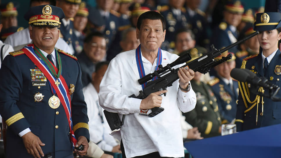Филиппинский президент Родриго Дутерте