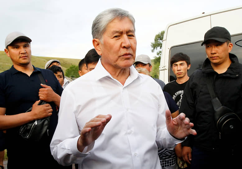 Бывший президент страны Алмазбек Атамбаев