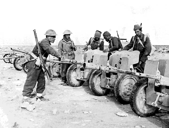 Новозеландские солдаты-маори в Ливии, 1942 год