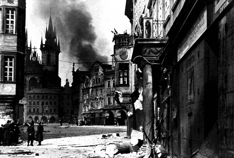 Бои в Праге, май 1945 года