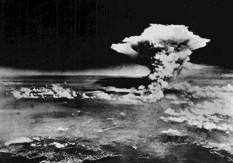 Взрыв атомной бомбы в Хиросиме, 6 августа 1945 года