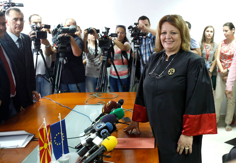 Бывший специальный прокурор Северной Македонии Катица Янева