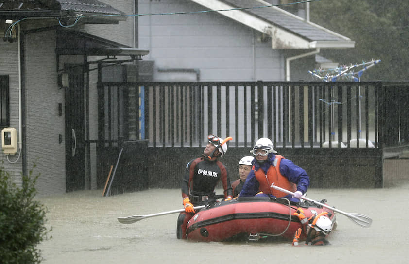 «Хагибис» признан самым мощным тайфуном за последние 62 года — порывы ветра достигали 65 км/ч