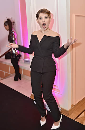 Актриса Анна Цуканова-Котт во время церемонии вручения премии «Женщина года 2019» по версии журнала Glamour в Музыкальном театре «Геликон–Опера»