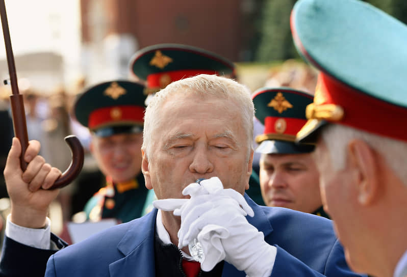 2021 год. На церемонии выпуска офицеров Московского высшего командного училища на Красной площади