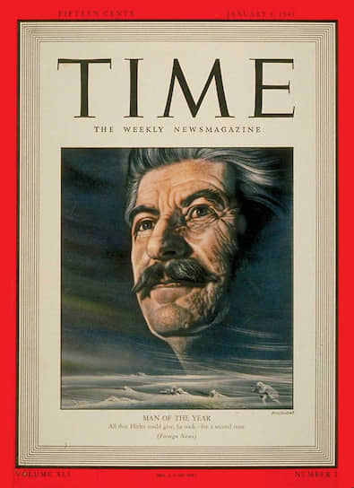 Иосиф Сталин на обложке Time