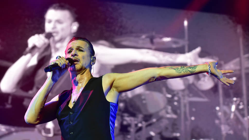 Вокалист группы Depeche Mode Дейв Ган