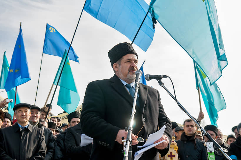 Глава Всемирного конгресса крымских татар Рефат Чубаров