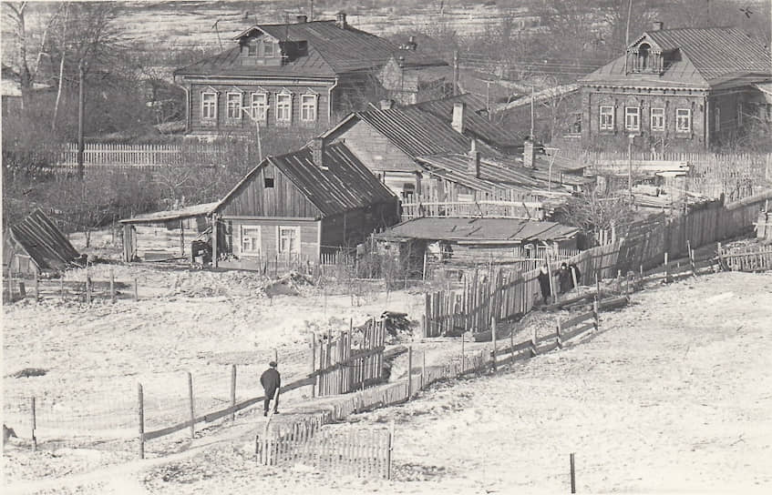 Деревня Очаково-Матвеевское в 1968 году 