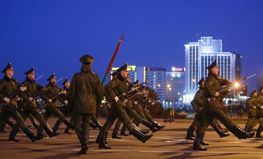 Репетиция Парада победы в Минске