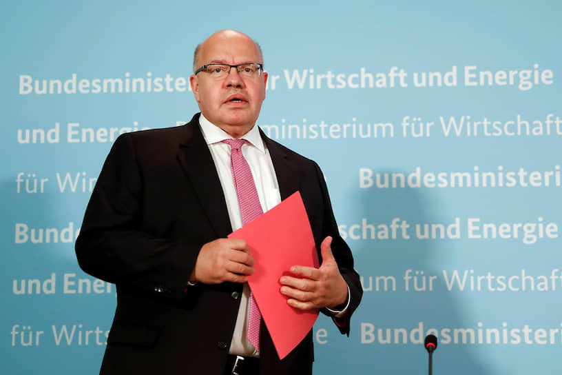 Глава министерства экономики и энергетики Германии Петер Альтмайер