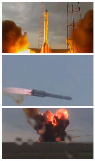 2 июля 2013 года после старта ракеты-носителя «Протон-М» произошла авария. Пуск ракеты и ее крушение в прямом эфире транслировал телеканал «Россия-24». Аварийная комиссия установила, что причиной крушения ракеты стала неправильная установка датчиков угловых скоростей. Ущерб от аварии оценивался в 4,4 млрд руб. 