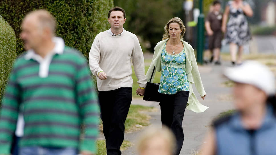 Родители пропавшей девочки Джерри и Кейт Макканн