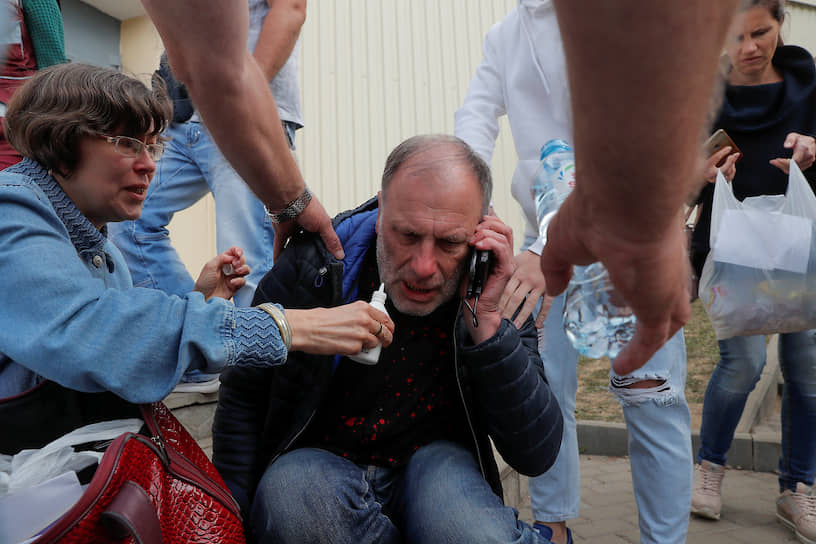 Отец одного из задержанных на акции протеста в Минске