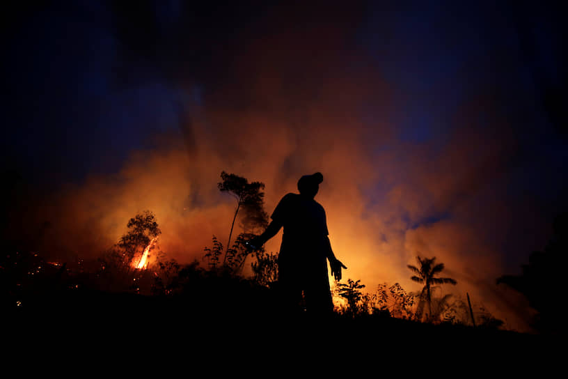 Апуи, Бразилия. Пожары в лесах Амазонии 
