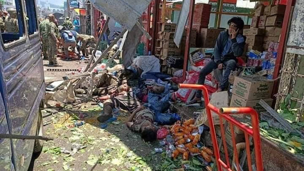 Филиппинцев взорвали дважды