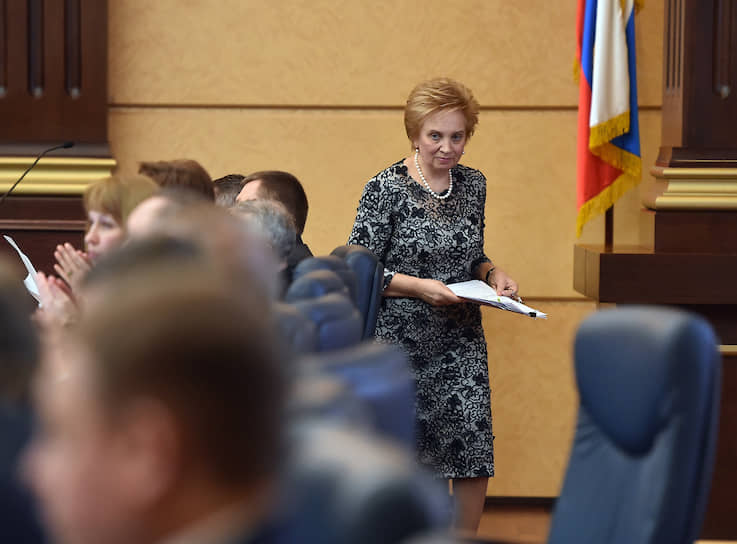 Председатель Московского городского суда Ольга Егорова 
