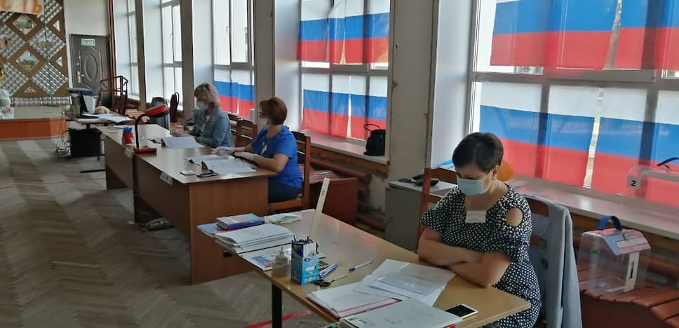 На избирательном участке в Тамбовской области