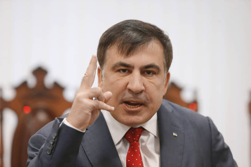 Глава исполнительного комитета Национальной рады реформ Украины, бывший президент Грузии Михаил Саакашвили