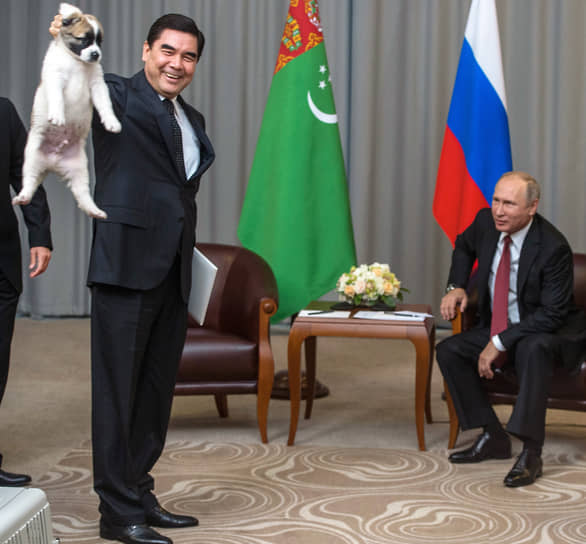 &lt;b>Президент Туркмении Гурбангулы Бердымухамедов&lt;/b>&lt;br> Пост занимает 13 лет и 9 месяцев — с 14 февраля 2007 года (и.о. с 21 декабря 2006 года). В 2015 году в Ашхабаде установили позолоченный памятник господину Бердымухамедову