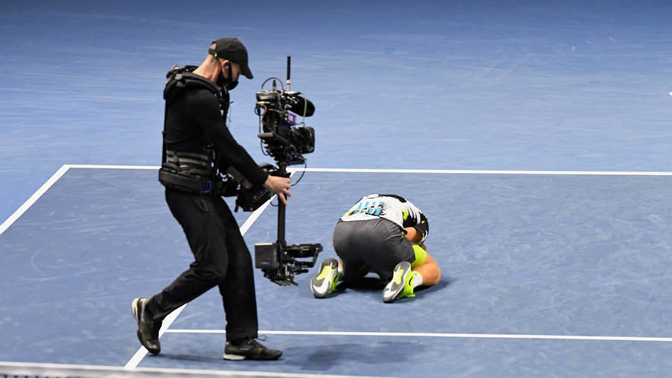 Андрей Рублев после победы на St. Petersburg Open