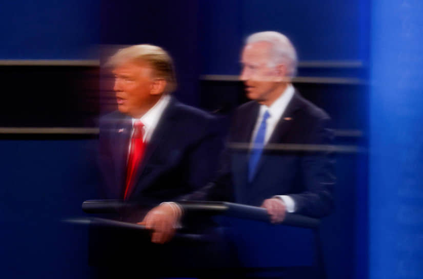 Кандидаты в президенты США Дональд Трамп и Джо Байден 