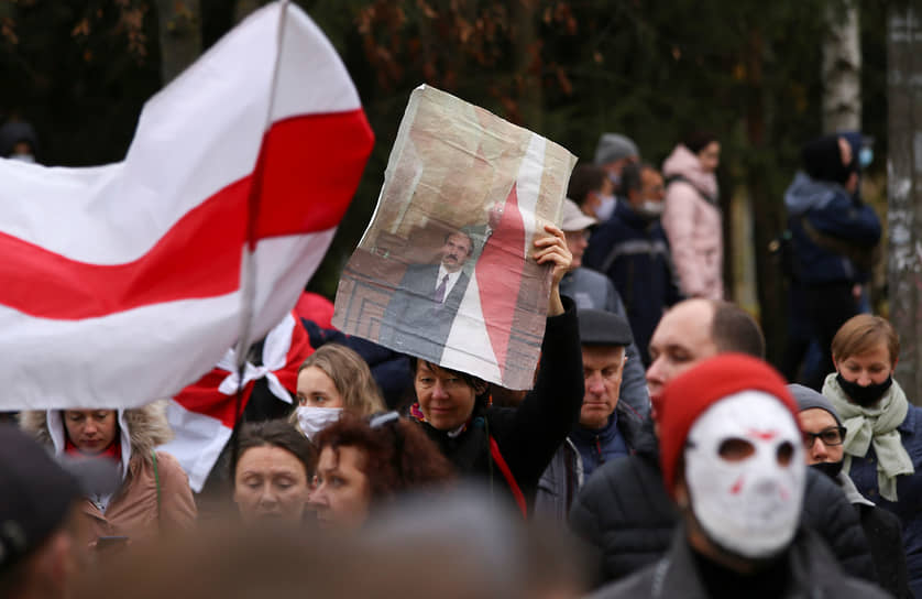 Протестная акция оппозиции в Белоруссии 