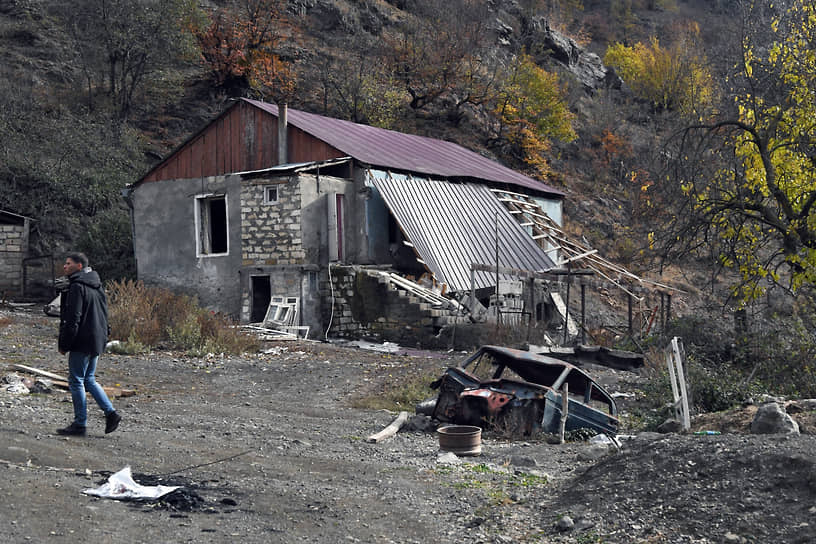 Заброшенный дом в Кельбаджарском районе