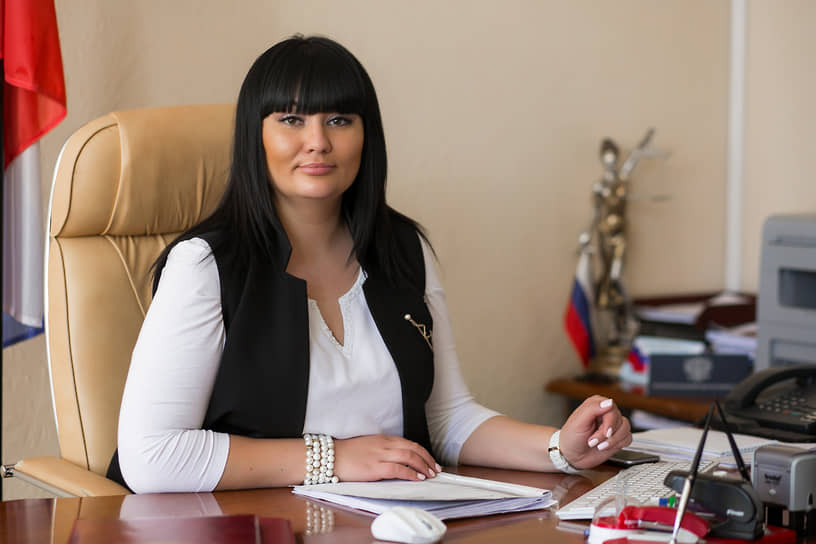 Бывшая председатель Дзержинского районного суда Волгограда Юлия Добрынина