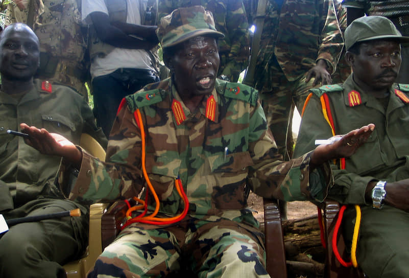 Винсент Отти, заместитель лидера LRA Джозефа Кони