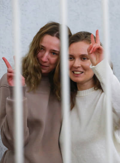 Журналистки Екатерина Андреева и Дарья Чульцова